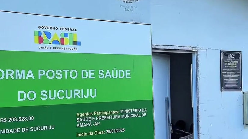 REFORMA DO POSTO DE SAÚDE DO SUCURIJU